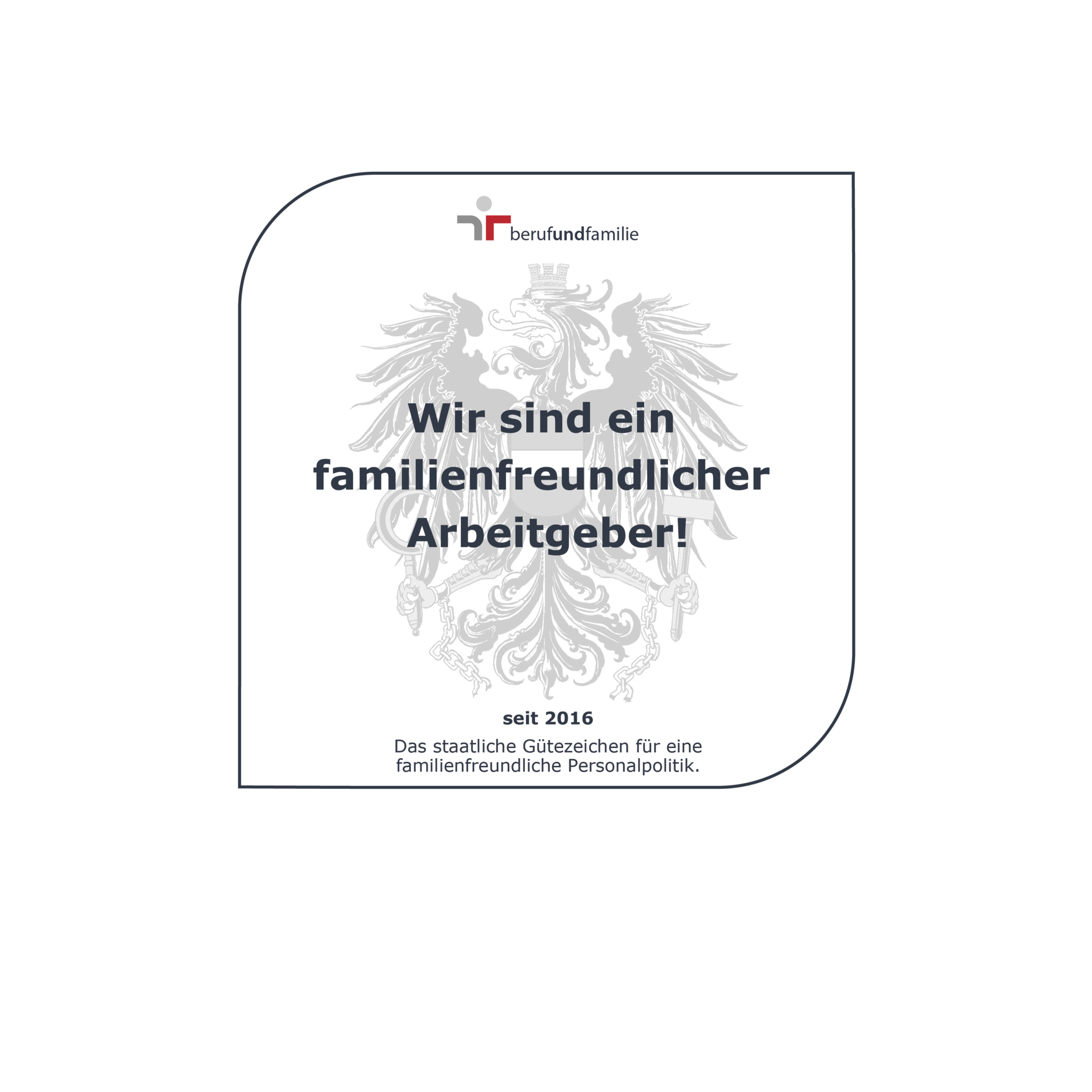 Gütezeichen Familienfreundlicher Arbeitgeber